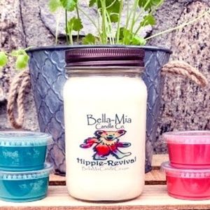 Hippie Revival Hand Poured Natural Soy Candle